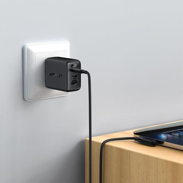 Kabel USB Acefast USB-C - USB-C 2 m Czarny (6974316281016)