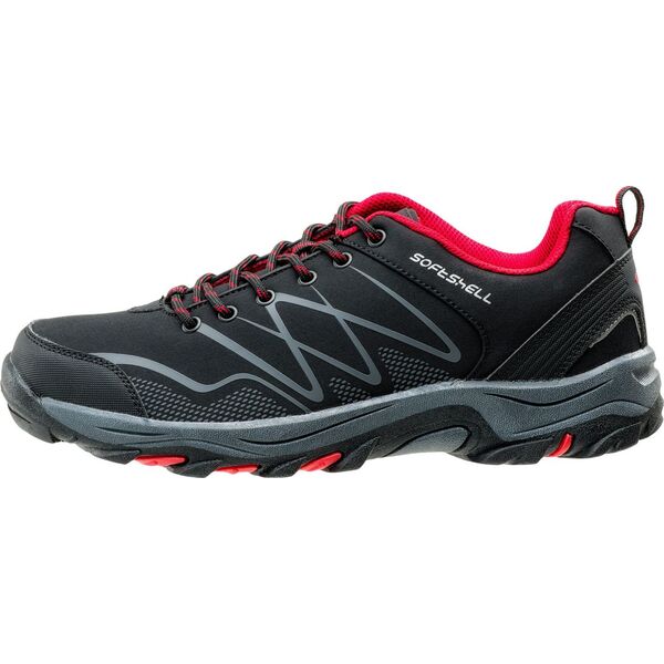 Buty trekkingowe męskie Martes Buty męskie Ronn Low Black/Dark Red/Dark Grey r. 41