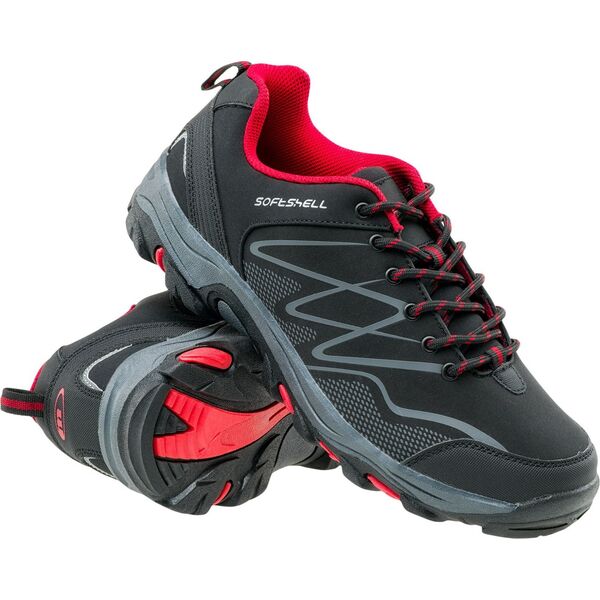Buty trekkingowe męskie Martes Buty męskie Ronn Low Black/Dark Red/Dark Grey r. 43