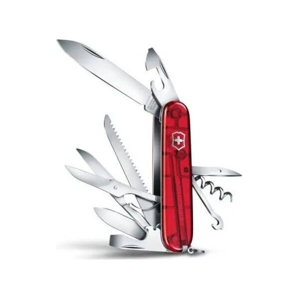 Victorinox Multitool Huntsman, czerwony, Celidor, 91mm