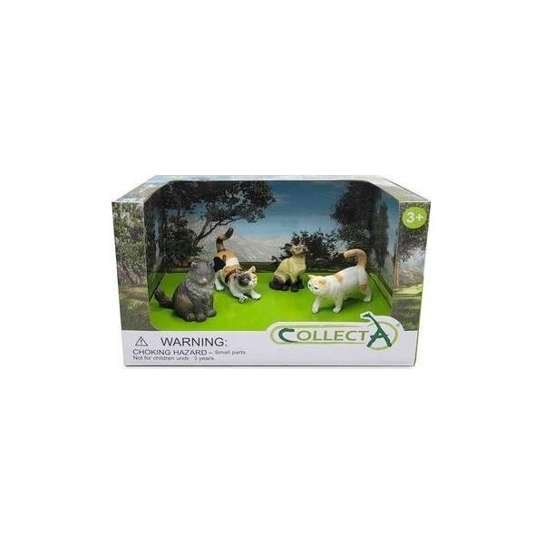 Figurka Collecta COLLECTA ZESTAW 4 KOTÓW W OPAKOWANIU (88327, 88331, 88491, 88937)