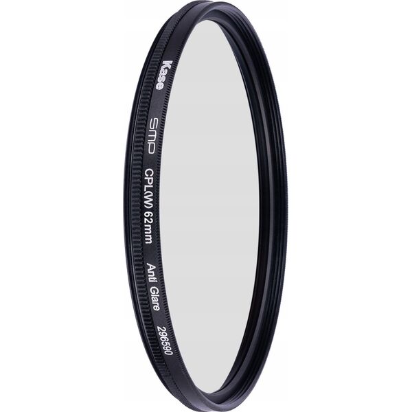 Profesjonalny FILTR Polaryzacyjny Kołowy 62mm 62 mm Kase Premium CPL III / 344517