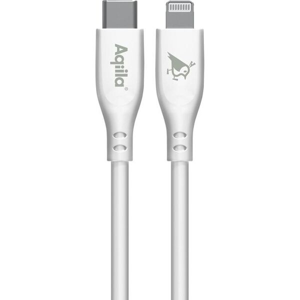 Καλώδιο Φόρτισης/Συγχρονισμού Aqiila Cablebird CS22 60W Type C Lightning 2m