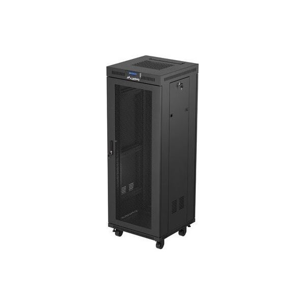ΕΓΚΑΤΑΣΤΑΣΙΑΚΟ ΝΤΟΥΛΑΠΙ RACK ΔΑΠΕΔΟΥ 19" 32U 600X600 ΜΑΥΡΟ ΔΙΑΤΡΗΤΗ ΠΟΡΤΑ LCD LANBERG (FLAT PACK)