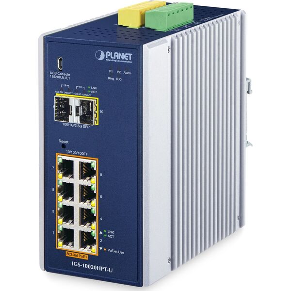 Διαχειρίσιμο L2+/L3 για Ράγα DIN
