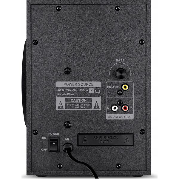 SVEN MS-315 ηχεία υπολογιστή 2.1 BLUETOOTH, USB, FM, ΟΘΟΝΗ, ΤΗΛΕΧΕΙΡΙΣΤΗΡΙΟ