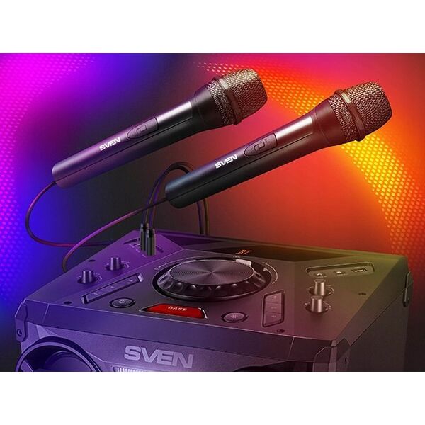 SVEN PS-1900 ηχείο ισχύος μαύρο (1000W, TWS, Bluetooth, FM, USB, LED)