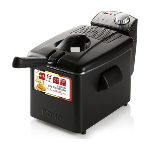 Φριτέζα από ανοξείδωτο χάλυβα DOMO DO1014FR 4,5l, 3200W