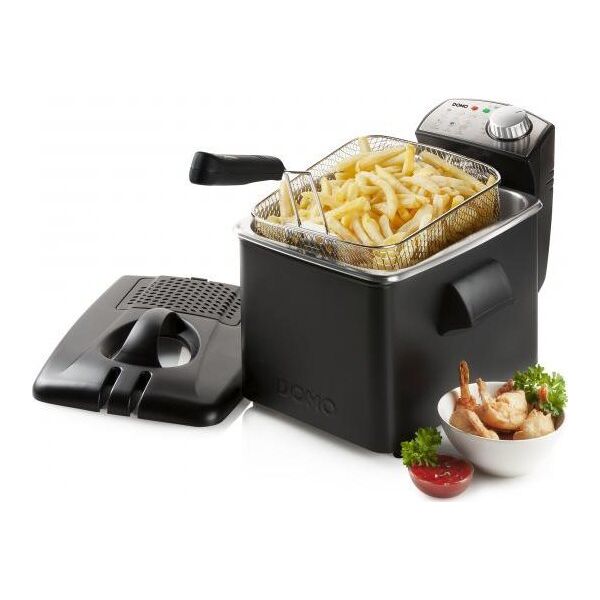 Φριτέζα από ανοξείδωτο χάλυβα DOMO DO1014FR 4,5l, 3200W