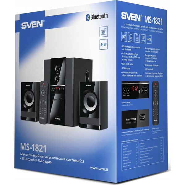 SVEN σύστημα ηχείων MS-1821 με bluetooth