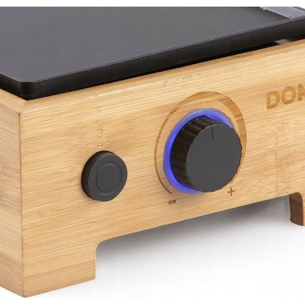 DOMO DO9271G Πλάκα ψησίματος, στυλ μπαμπού, 42x28