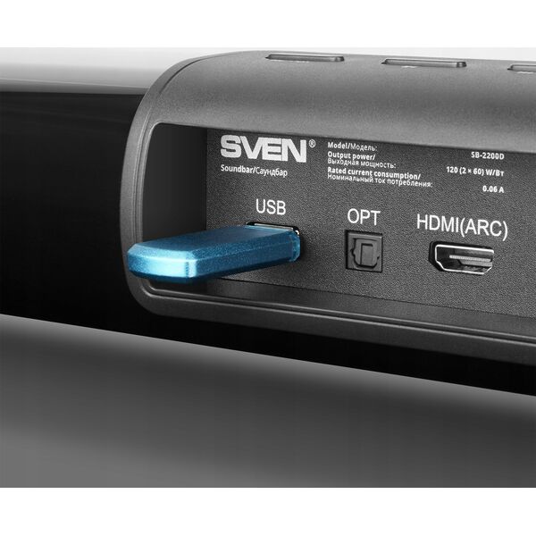 Ηχομπάρα Sven SB-2200D μαύρη
