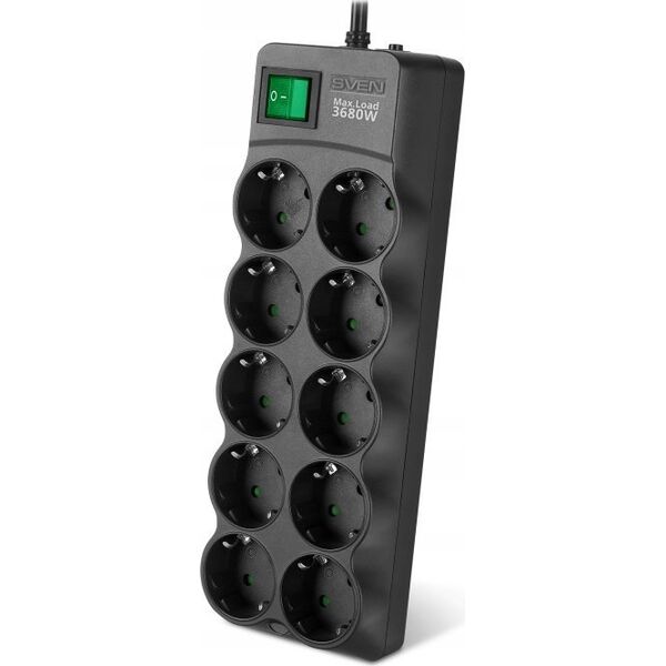 SVEN SF-10E-16 3m πολύπριζο προστασίας από υπερτάσεις