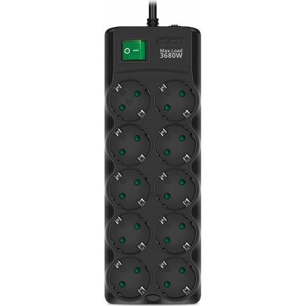 SVEN SF-10E-16 3m πολύπριζο προστασίας από υπερτάσεις