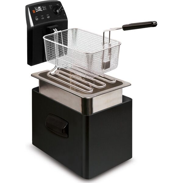 FRITEL TURBO SF4151 ΜΑΥΡΟ ΜΕΤΑΛΛΙΚΟ φριτέζα