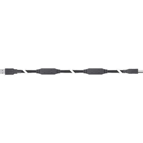 InLine® USB 2.0 Ενεργό Καλώδιο, USB-A Αρσενικό σε USB-B Αρσενικό, 25m