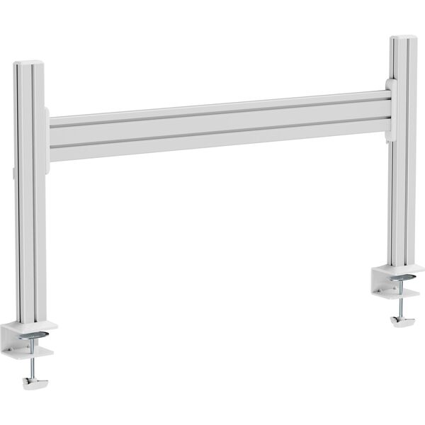 InLine® Slatwall Επιτραπέζια Βάση, Πάνελ Αλουμινίου 1μ συμπεριλαμβανομένων 2 Υποστηριγμάτων 0,43μ