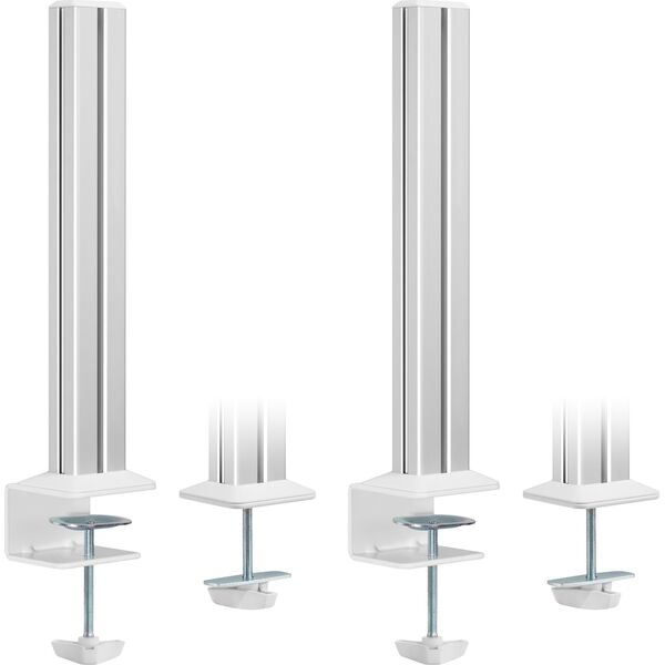 InLine® Slatwall Επιτραπέζια Βάση, Πάνελ Αλουμινίου 1μ συμπεριλαμβανομένων 2 Υποστηριγμάτων 0,43μ