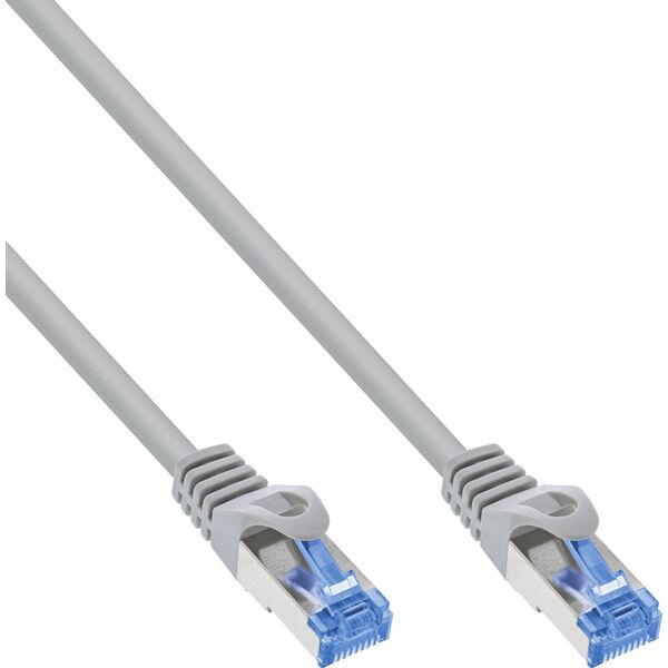 Καλώδιο Patch InLine®, Cat.6A, S/FTP, TPE (LSZH), CCA, γκρι, 3m