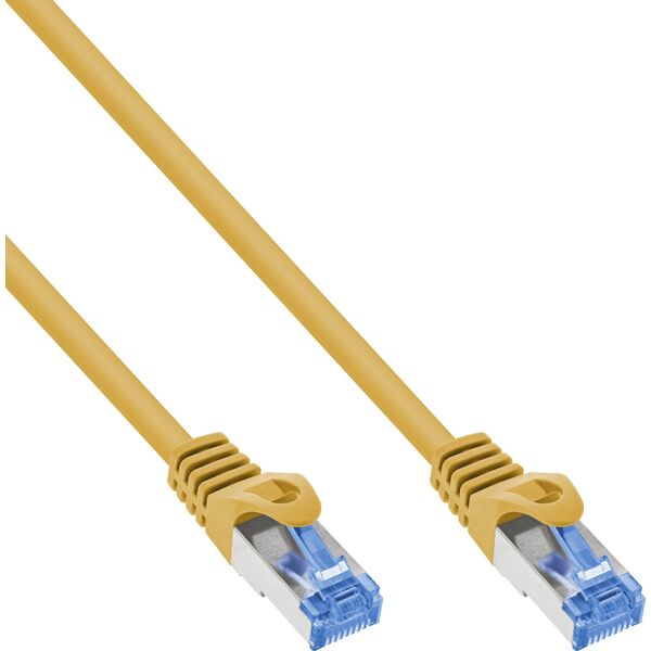 Καλώδιο Patch InLine®, Cat.6A, S/FTP, TPE (LSZH), CCA, κίτρινο, 3m