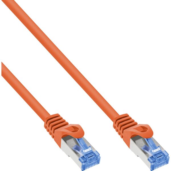 Καλώδιο Patch InLine®, Cat.6A, S/FTP, TPE (LSZH), CCA, πορτοκαλί, 7,5m