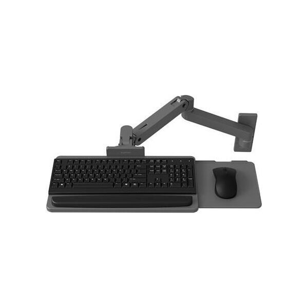 ΒΡΑΧΙΟΝΑΣ ERGOTRON LX PRO ΜΕ ΔΙΣΚΟ ΠΛΗΚΤΡΟΛΟΓΙΟΥ ΓΙΑ ΤΟΙΧΟ σκούρο γκρι