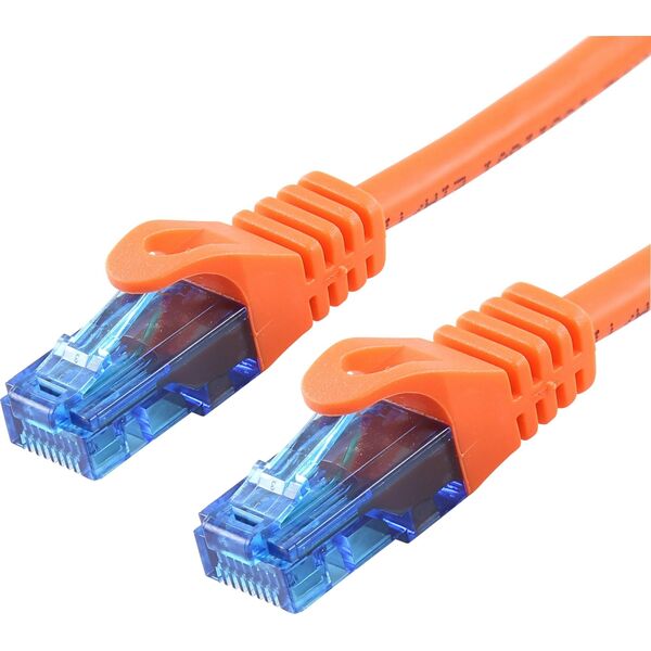 LOGON TCU55U150O καλώδιο δικτύου Πορτοκαλί 15 m Cat5e U/UTP (UTP)