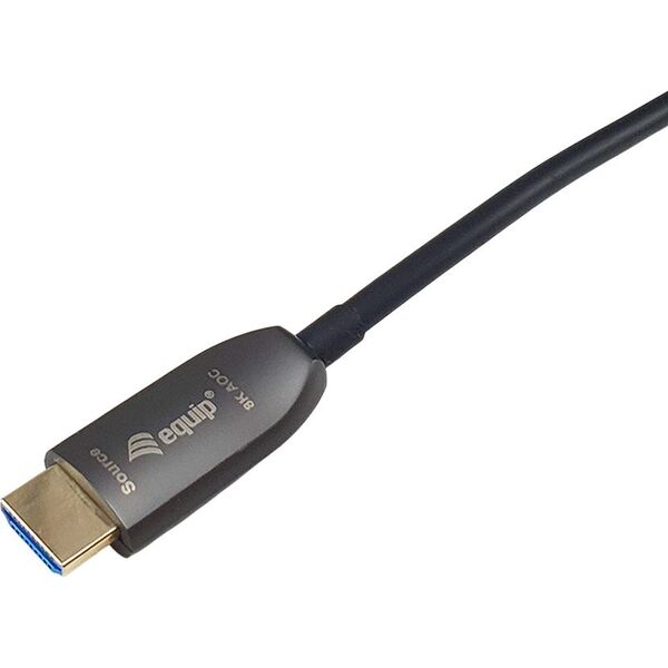 Καλώδιο Equip 119422 HDMI 50 m HDMI Typu A (Standard) Czarny