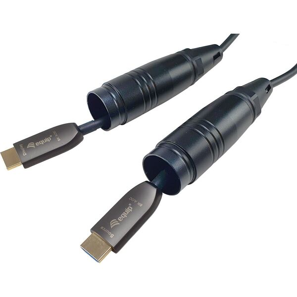 Καλώδιο Equip 119422 HDMI 50 m HDMI Typu A (Standard) Czarny
