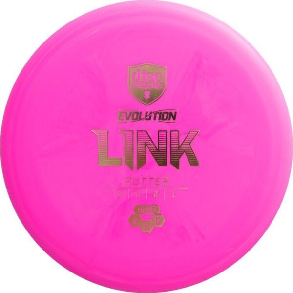 Discmania Discgolf DISCMANIA Putter HARD EXO LINK Evolution Ροζ 2/3/0/1