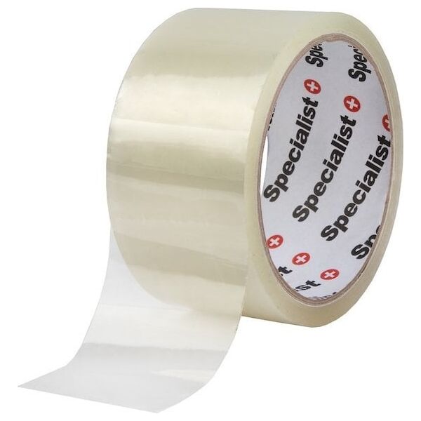 SPECIALIST+ διαφανής κολλητική ταινία, 48 mm x 45 m