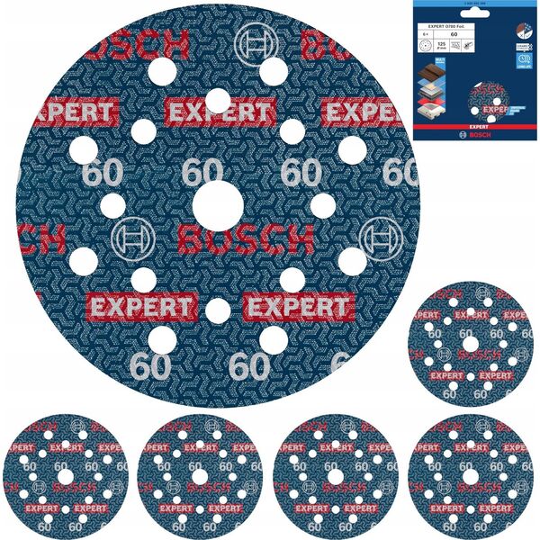 Λειαντικό φύλλο EXPERT O780,125,60,6PC