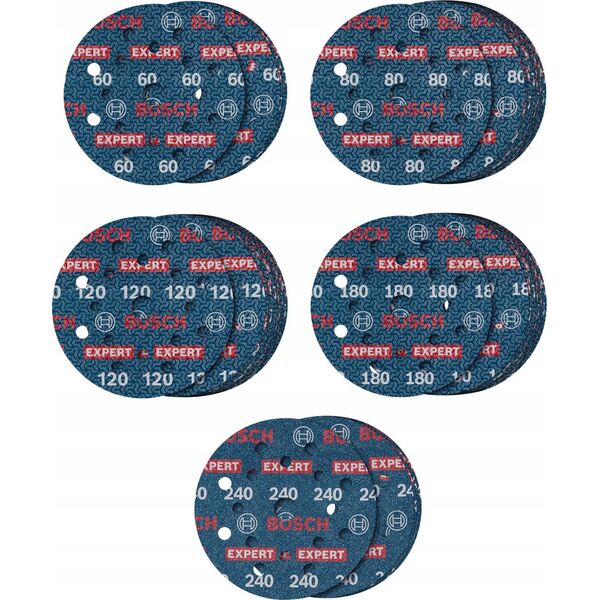 Λειαντικό φύλλο EXPERT O780,125,SET,55PC