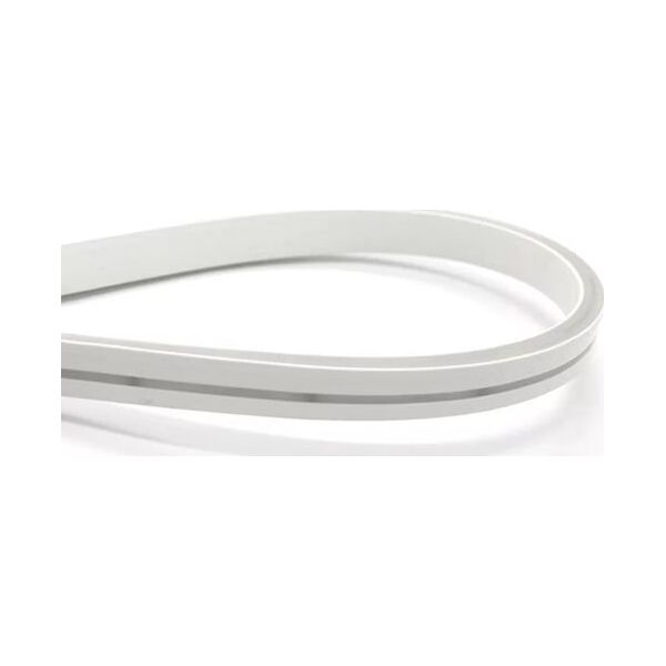 LED ταινία NEON FLEX 12Vdc, 9.6W/m, 144LED/m, ουδέτερο λευκό, 4x10mm, 5m ρολό, IP68