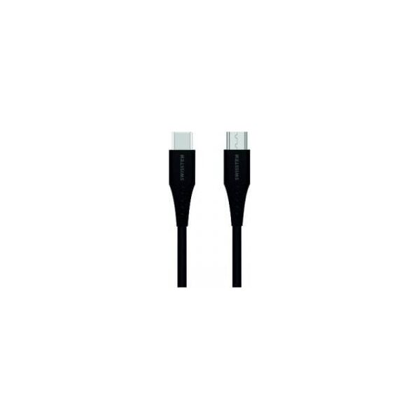 Swissten Basic Universal Quick Charge 3.1 USB-C to Micro USB Charging Cable 1m