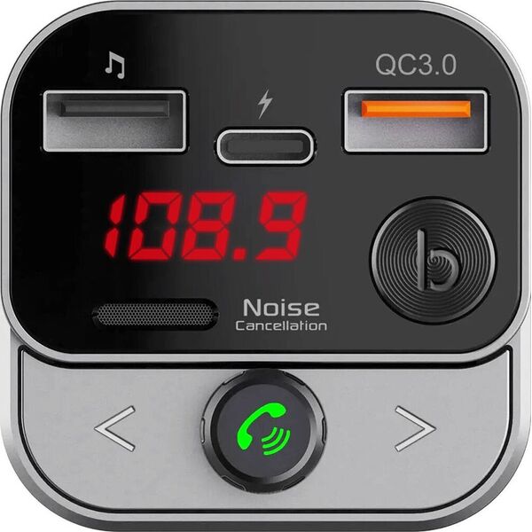 Swissten FM Transmitter 2xUSB-A / USB-C / 30W
