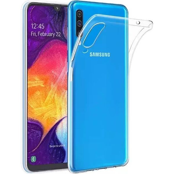 Swissten Clear Jelly Back Case 1.5 mm Silicone Case for Samsung Galaxy A10 Transparent