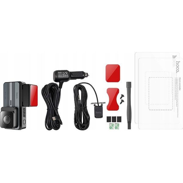 Hoco DV12 GPS 2K Video Recorder + Rear Camera
