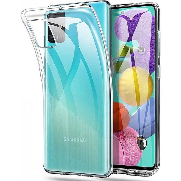 Mocco Ultra Back Case 1.8 mm Silicone Case for Samsung Galaxy A32 5G Transparent