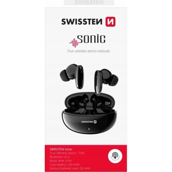 Swissten SONIC Bluetooth TWS Earphones