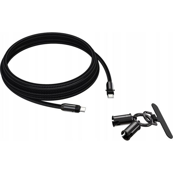 Devia 2in1 Lanyard 60W USB-C - USB-C Cable 1.2m