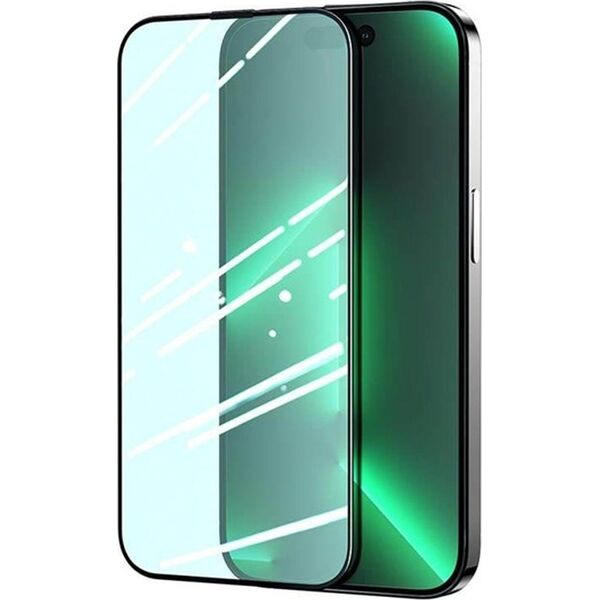 Mocco Full Face / Full Glue Tempered Glass Full Coveraged with Frame Apple iPhone 14 Pro Max Black
