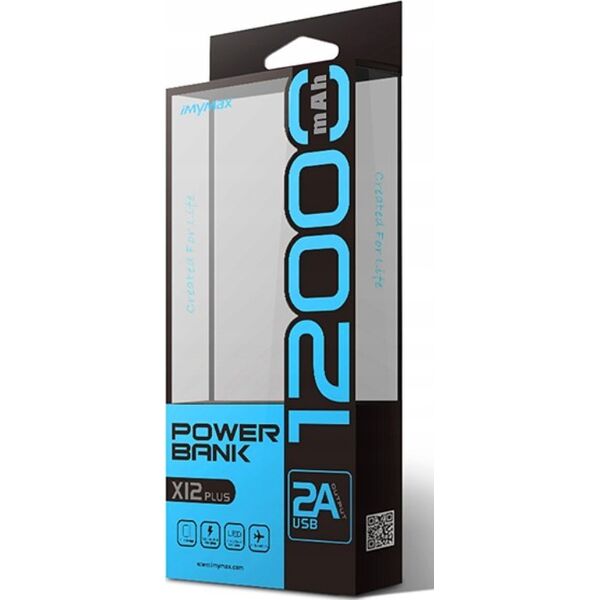 iMYMAX X12 Plus Power Bank 12000 mAh