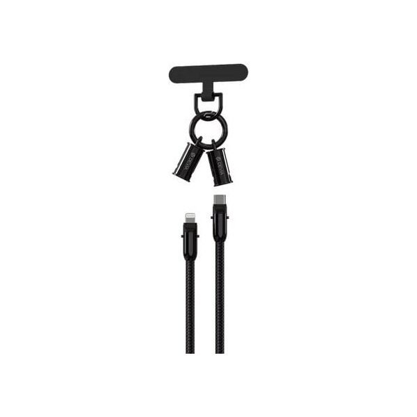 Devia 2in1 Lanyard 27W USB-C - Lightning Cable 1.2m