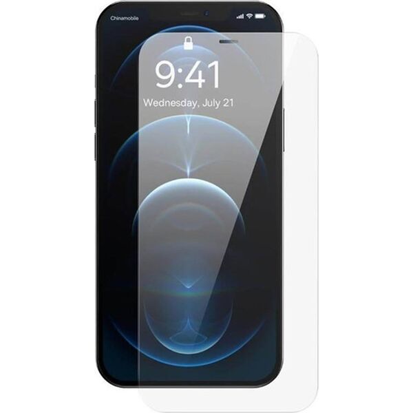 Mocco Full Glue 5D Signature Edition Tempered Glass Full Coverage with Frame Apple iPhone 12 / 12 Pro Black