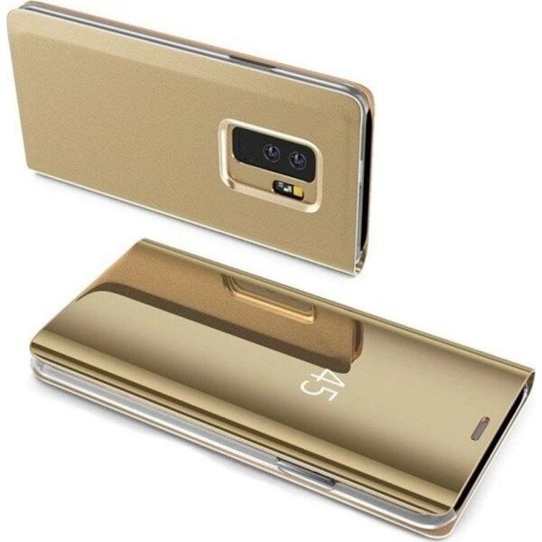 Mocco Clear View Cover Case For Samsung N970 Galaxy Note 10 Gold