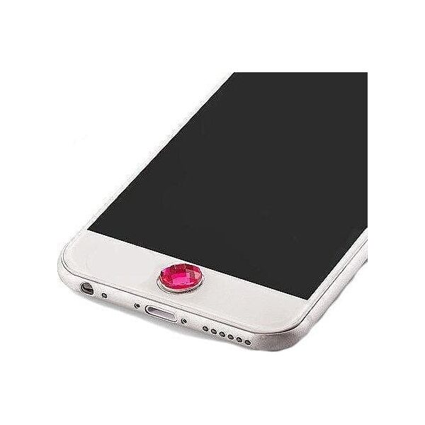 Mocco Universal Home Button Sticker Decoration Apple iPhone / iPad Pink