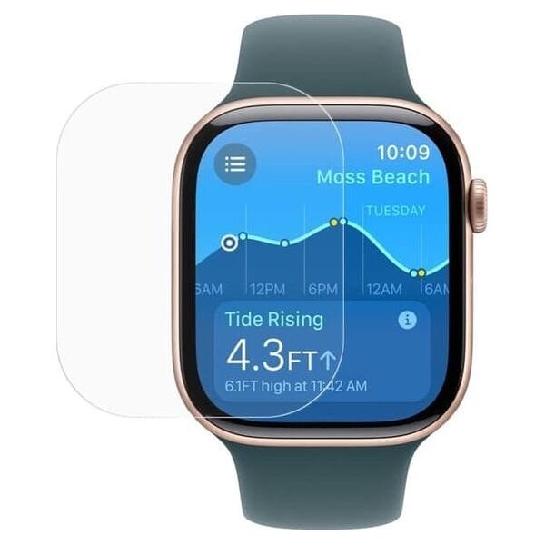 Mocco Full Coverage 0.125mm Clear Screen Protector for Apple Watch 38mm
