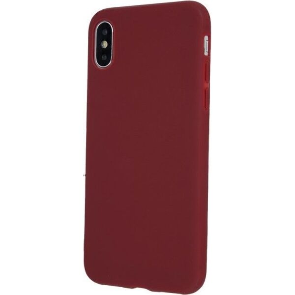 Mocco Ultra Slim Soft Matte 0.3 mm Silicone Case for Apple iPhone 11 Pro Max Dark Red