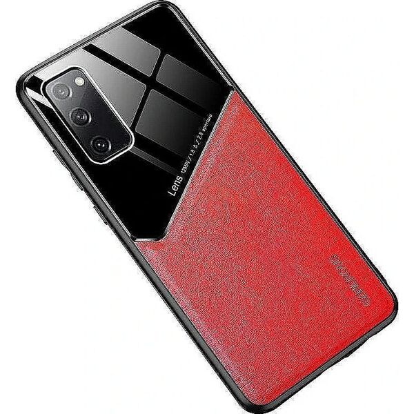 Mocco Lens Leather Back Case for Xiaomi Mi 11 Red